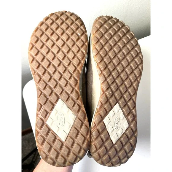 Chaco Women's Boots 8 Borealis Ridge Waterproof Boot Gray Morel Quilted Suede - Picture 6 of 10